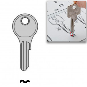 2x llaves de remolque Westfalia códigos 40001-50000