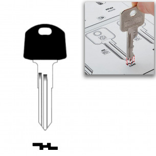 2x Abus V61 Cheie pentru Încuietori biciclete V61 001 - V61 331