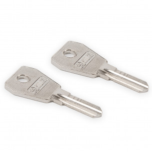 2x Clé pour Eurolocks AL-KO Allux Boîtes aux lettres et mobilier de bureau 6601-7100