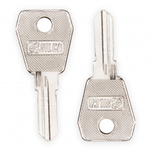 2x Clé pour Eurolocks AL-KO Allux Boîtes aux lettres et mobilier de bureau 6601-7100