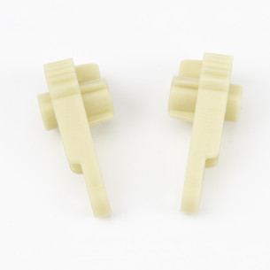2x Heating Ventilation Control Lever Gear for Citroen Peugeot - Aftermarket