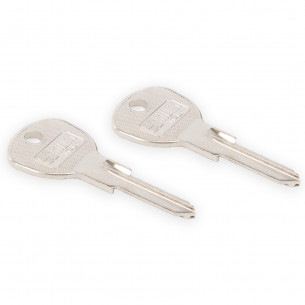2x Key for Huf NSU Campers Caravans Motorhomes OB1-OB210