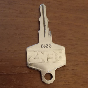 2x Renz Eurolocks Cheie pentru cutia poștală 2001-4000, B0001-B1000