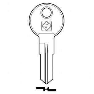 2x WITTER GDW TOW TRUST key for Towbar Codes: TR01-TR10
