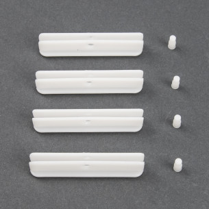 4x Window Guide Rail For Fiat Alfa Romeo - Aftermarket