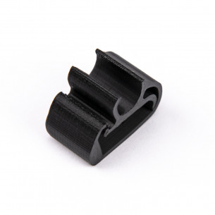 6x Peugeot Citroen Front Wiper Arm Hose Clips - Aftermarket