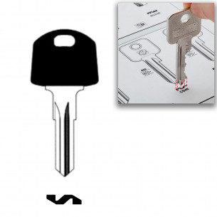 Abus Key for Bicycle Locks Cable Locks Padlocks Series V62, V63, X61 x2