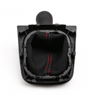 Alcantara Leather Gear Knob Shift Boot 6 Speed For VW - Aftermarket