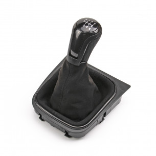 Alcantara Leather Gear Knob Shift Boot For VW - Aftermarket