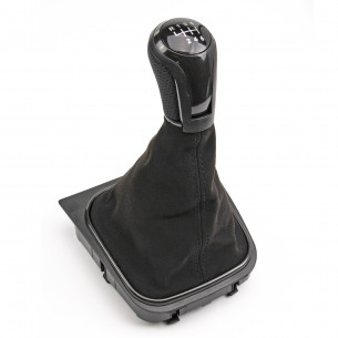 Alcantara Leather Gear Knob Shift Boot For VW - Aftermarket