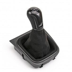 Alcantara Leather Gear Knob Shift Boot For VW - Aftermarket
