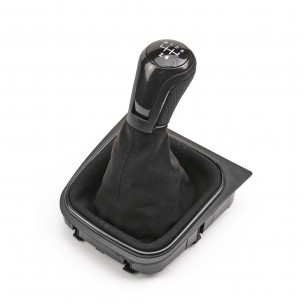 Alcantara Leather Gear Knob Shift Boot For VW - Aftermarket