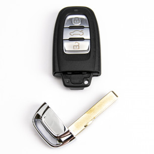 Remote Key Case for Audi A6 Q5 Q7 8T0959754 With 3 Buttons - Aftermarket
