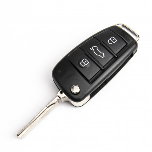 Key Cover for Audi A6 Q3 Q7 With 3 Buttons - Aftermarket