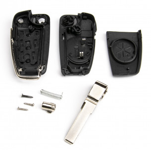 Key Cover for Audi A6 Q3 Q7 With 3 Buttons - Aftermarket