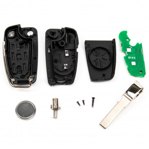 Funk Schlüssel für Audi A1 Q3 8X0837220D 434Mhz  ID48