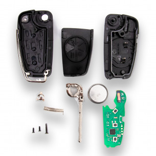 Keyless Remote Key for Audi A3 8V0837220D 434Mhz AES48 - Aftermarket