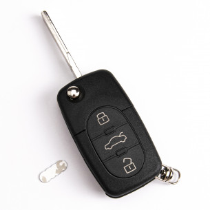 Remote Key for Audi A3 A6 A8 4D0837231A 433MHz - Aftermarket