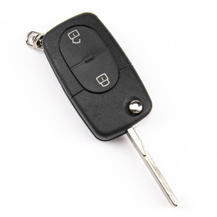 Remote Flip Key for Audi A3 A4 A6 4D0837231R 433MHz - Aftermarket