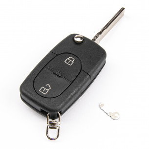 Remote Flip Key for Audi A3 A4 A6 4D0837231R 433MHz - Aftermarket