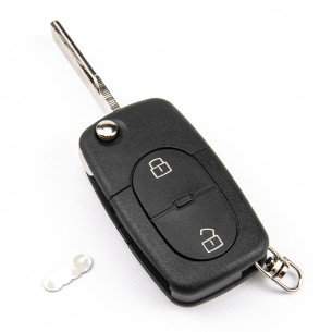 Remote Flip Key for Audi A3 A4 A6 4D0837231R 433MHz - Aftermarket