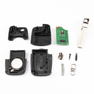 Remote Flip Key for Audi A3 A4 A6 4D0837231R 433MHz - Aftermarket