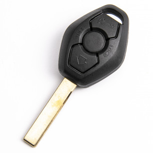 Key Shell for BMW 3 5 6 X3 X5 Z4 With 3 Buttons - Aftermarket
