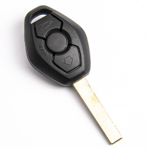 Key Shell for BMW 3 5 6 X3 X5 Z4 With 3 Buttons - Aftermarket