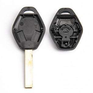 Key Shell for BMW 3 5 6 X3 X5 Z4 With 3 Buttons - Aftermarket