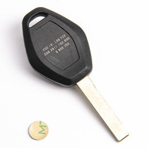 Key Shell for BMW 3 5 6 X3 X5 Z4 With 3 Buttons - Aftermarket