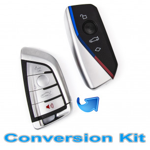 BMW G-Series Key Conversion Kit With 4 Buttons - Aftermarket