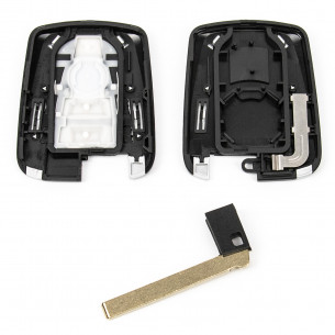 BMW I3 I8 Coque de Clé avec 4 boutons Lame HU127