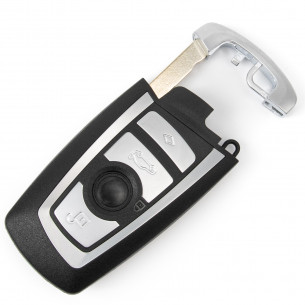 Key Case for BMW 1 3 5 7 X1 X3 X5 with 4 Buttons - Aftermarket