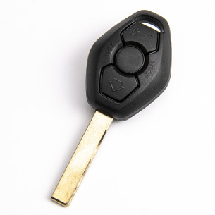 Car Key for BMW 3 5 X3 X5 Z4 66126955747 433Mhz ID44 PCF7935 - Aftermarket