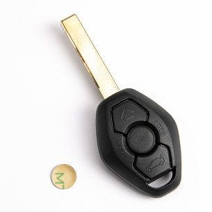 Car Key for BMW 3 5 X3 X5 Z4 66126955747 433Mhz ID44 PCF7935 - Aftermarket