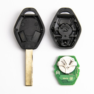 Car Key for BMW 3 5 X3 X5 Z4 66126955747 433Mhz ID44 PCF7935 - Aftermarket