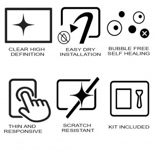 BMW X3 G01 X4 G02 Navigation Screen Protector Folie (2018 - 2023)