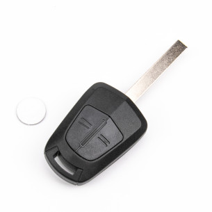 Opel Key Cover With 2 Buttons - Aftermarket