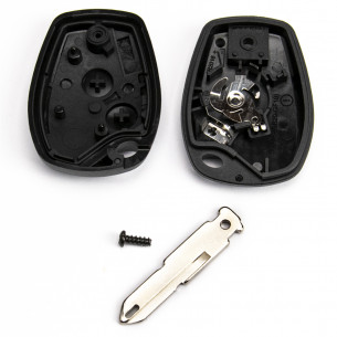 Dacia Renault Opel Nissan Key Shell With 2 Buttons - Aftermarket