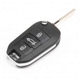 Peugeot Citroen Opel Key Shell With 3 Buttons for - Aftermarket