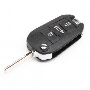 Peugeot Citroen Opel Key Shell With 3 Buttons for - Aftermarket