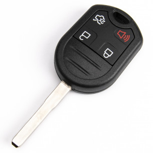 Ford Key Shell With 4 Buttons - Aftermarket