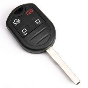Ford Key Shell With 4 Buttons - Aftermarket