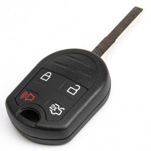 Ford Key Shell With 4 Buttons - Aftermarket
