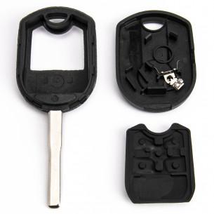 Ford Key Shell With 4 Buttons - Aftermarket