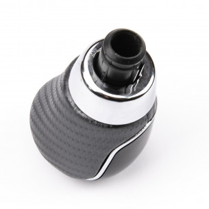 Carbon Leather Gear Shift Stick Knob 5-Speed For Ford - Aftermarket