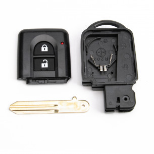 Nissan Carcasă cheie cu 2 butoane - Aftermarket