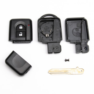 Nissan Carcasă cheie cu 2 butoane - Aftermarket