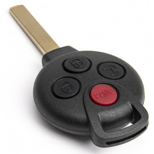 Smart Carcasa cheii masinii cu 4 butoane - Aftermarket