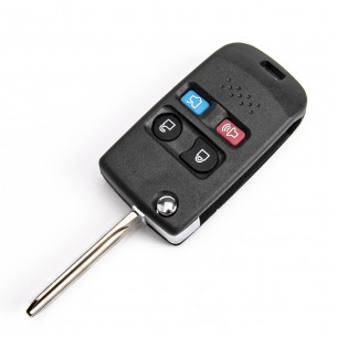 Ford Cheie Carcasa de Conversie Cu 4 Butoane - Aftermarket
